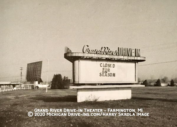 Grand River Drive-In Theatre - Old Photo From Harry Skrdla